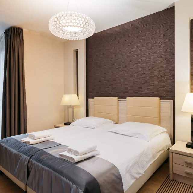 Wnętrze apartamentów Vanilla Aparthotel w Krakowie