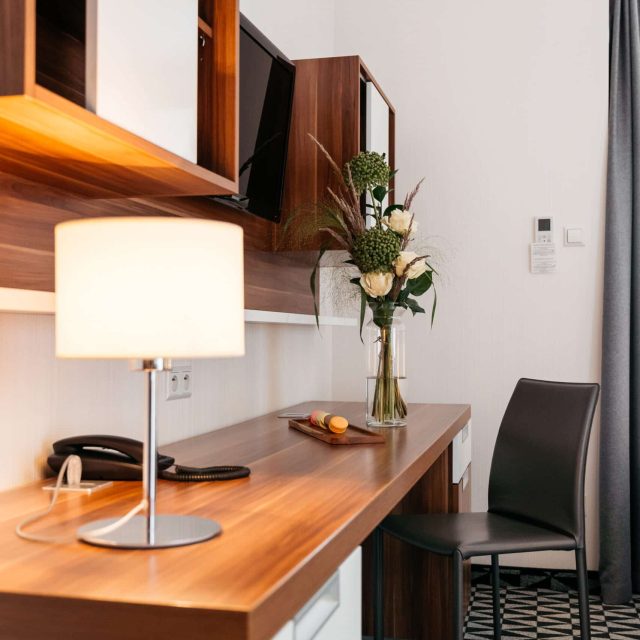 Wnętrze apartamentów Vanilla Aparthotel w Krakowie